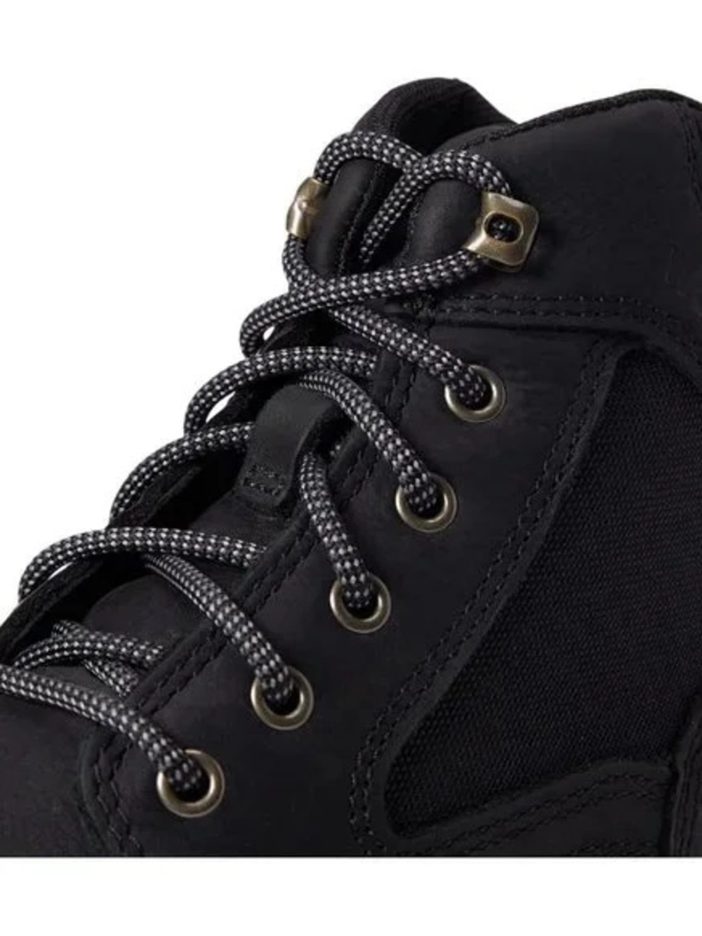 Men’s size 9.5 Wolverine boot Black, Lace Up Work Boots with Cream Sole. NWT - Picture 10 of 11